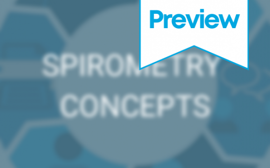 Restart Spirometry: Spirometry Concepts Preview